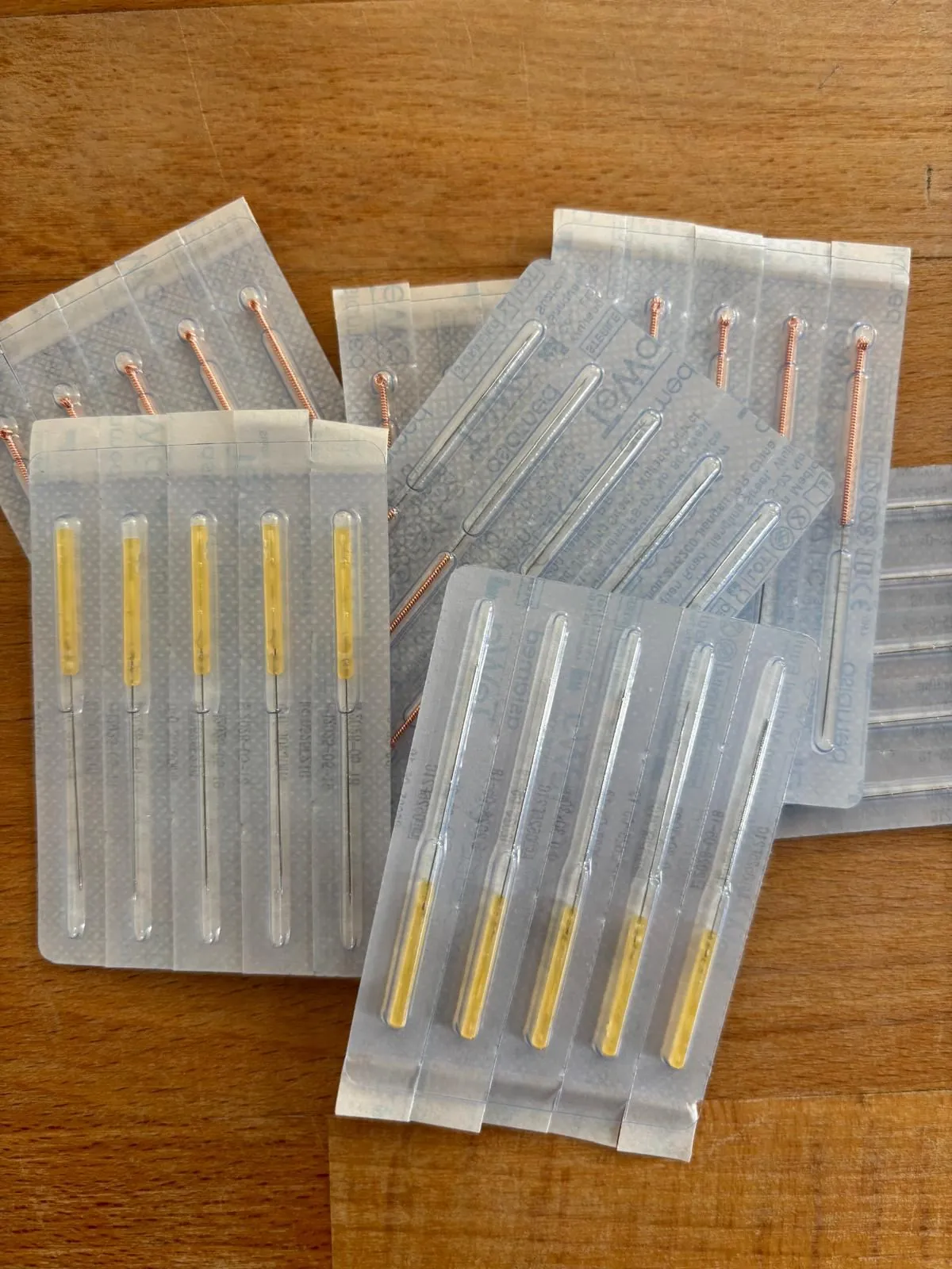 Sterile Nadeln für das Dry Needling